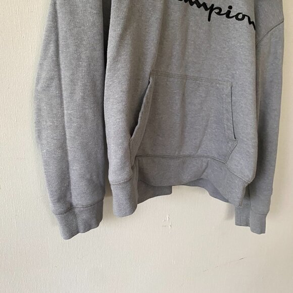 Champion Hoodie Sweatshirt Girls Size Medium Gray Cozy Hooded Pullover - Picture 3 of 6